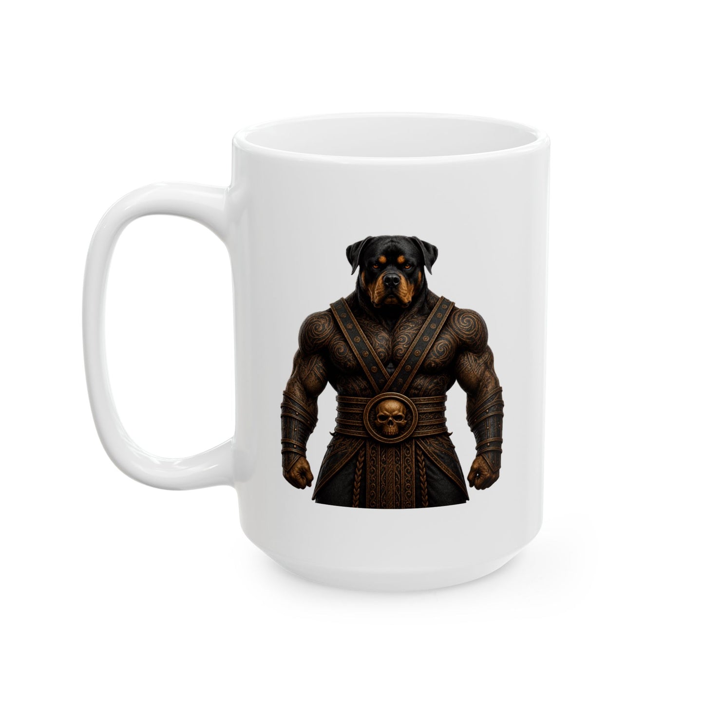 Moe, Warden of Bones: Left Angle™ Ceramic Mug