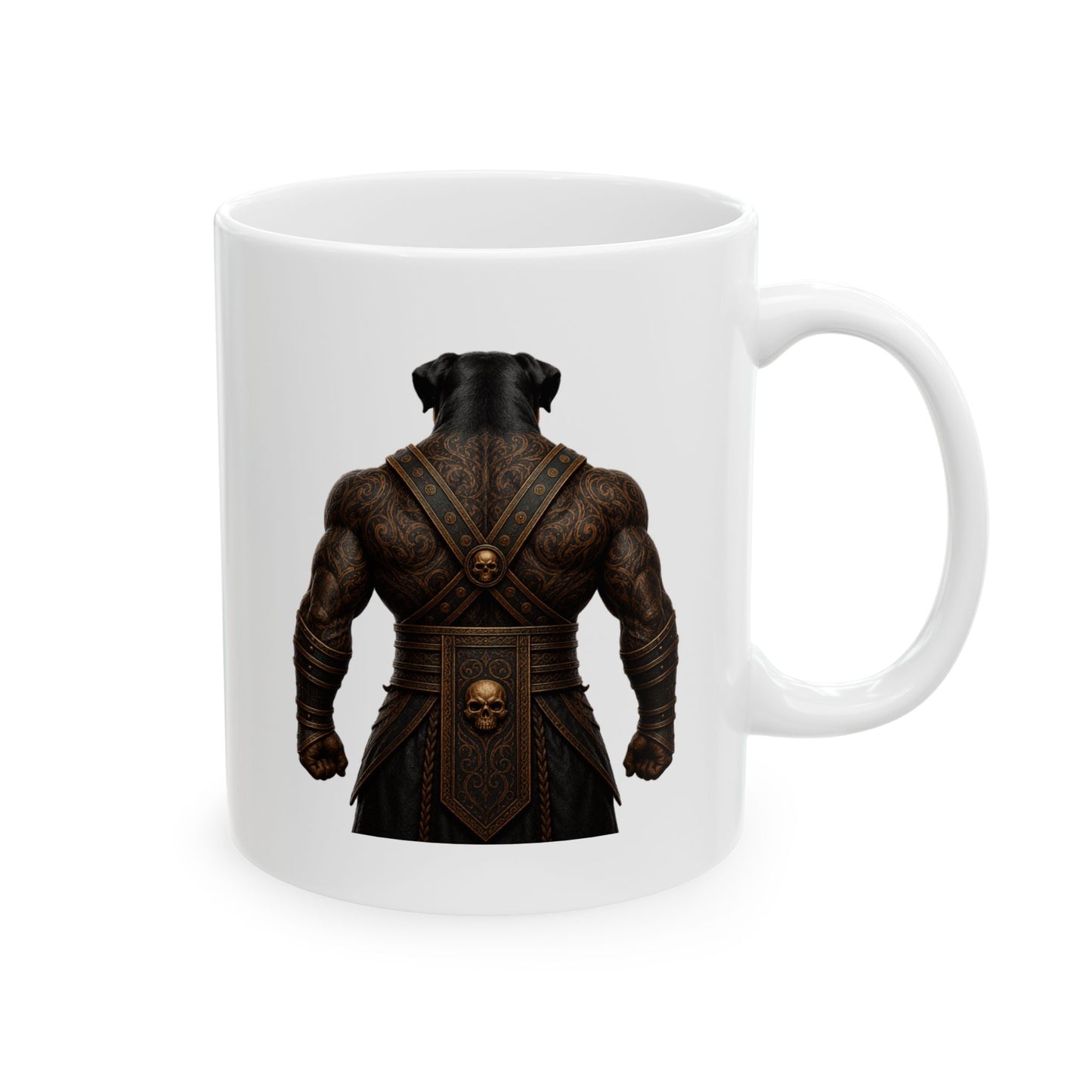 Moe, Warden of Bones: Left Angle™ Ceramic Mug