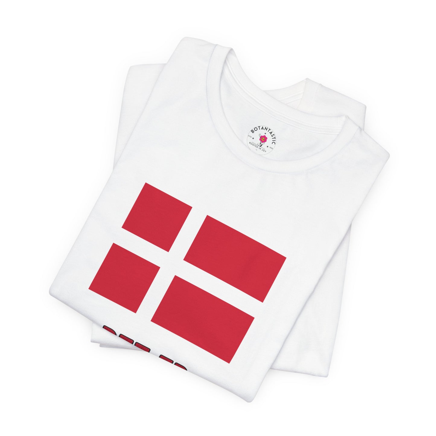 Danish Flag Tee – "Det er en dansk ting" Graphic T-Shirt