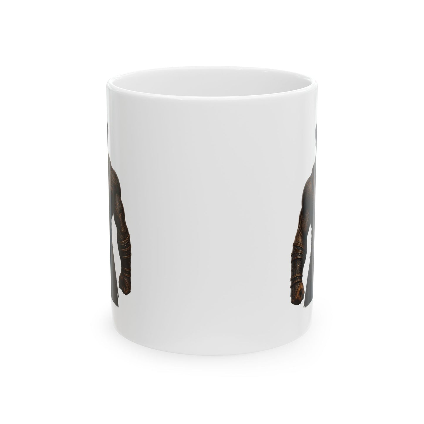 Moe, Warden of Bones: Right Angle™ Ceramic Mug