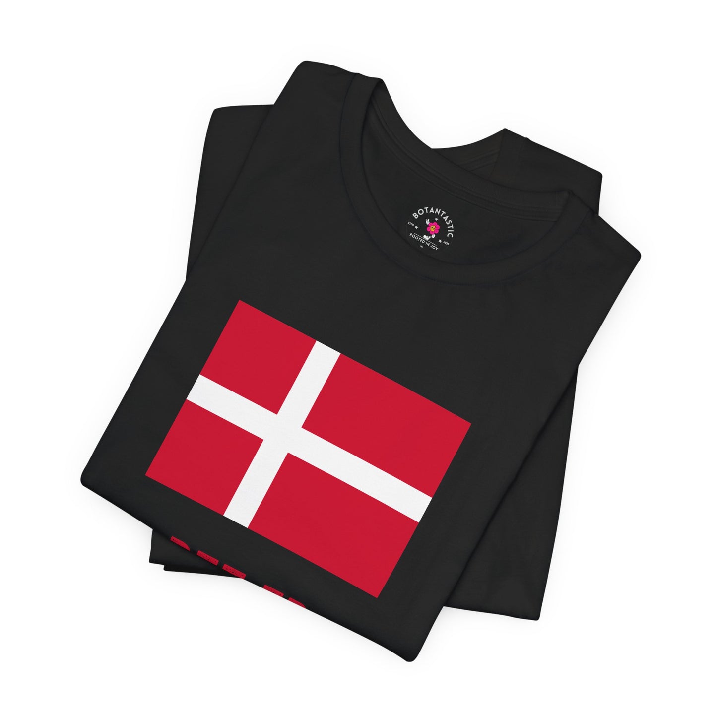 Danish Flag Tee – "Det er en dansk ting" Graphic T-Shirt