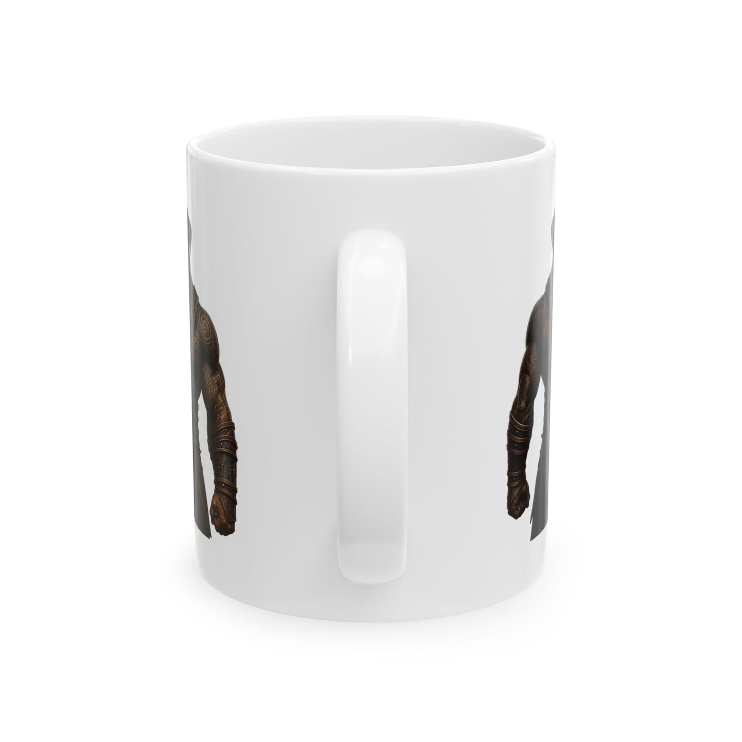 Moe, Warden of Bones: Right Angle™ Ceramic Mug