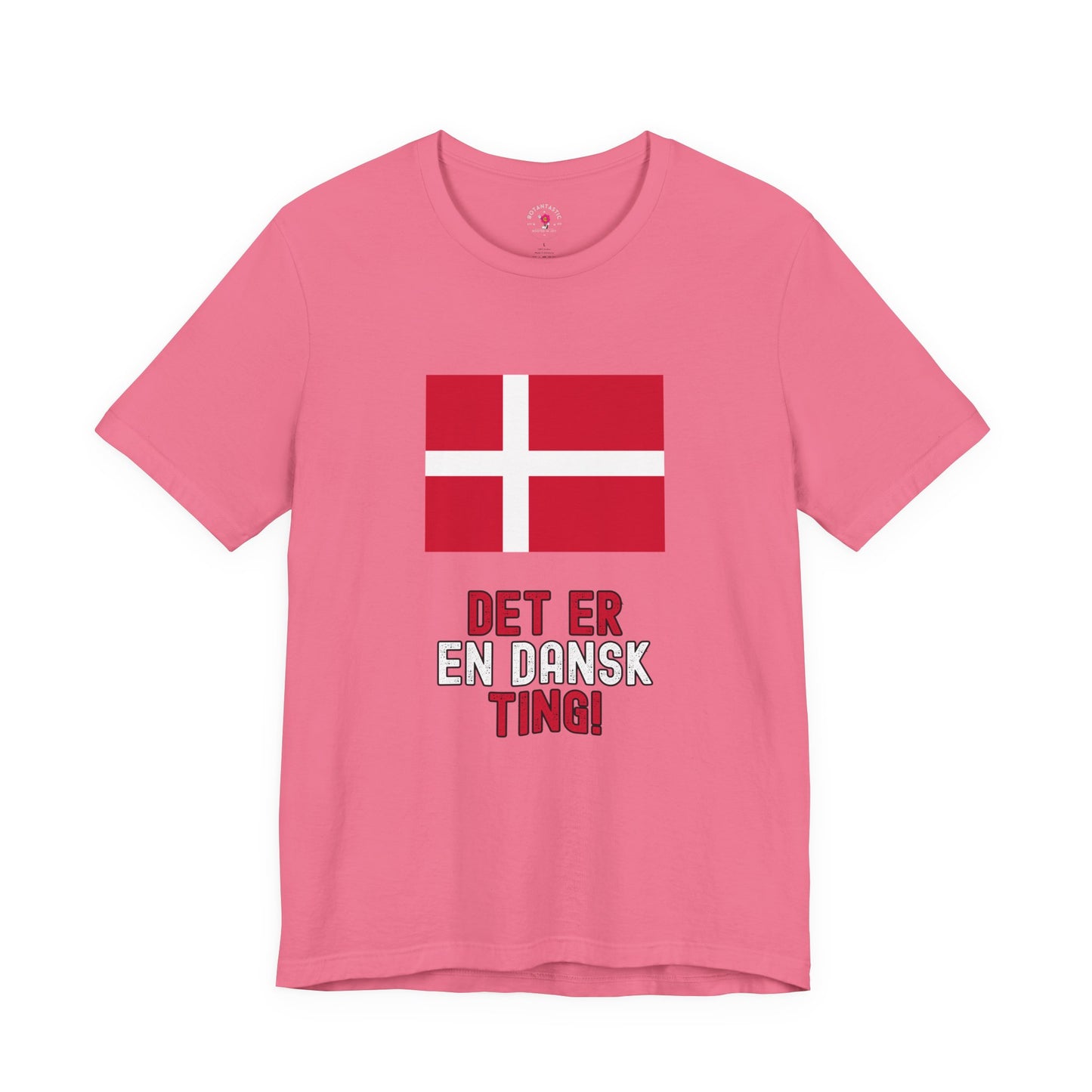 Danish Flag Tee – "Det er en dansk ting" Graphic T-Shirt