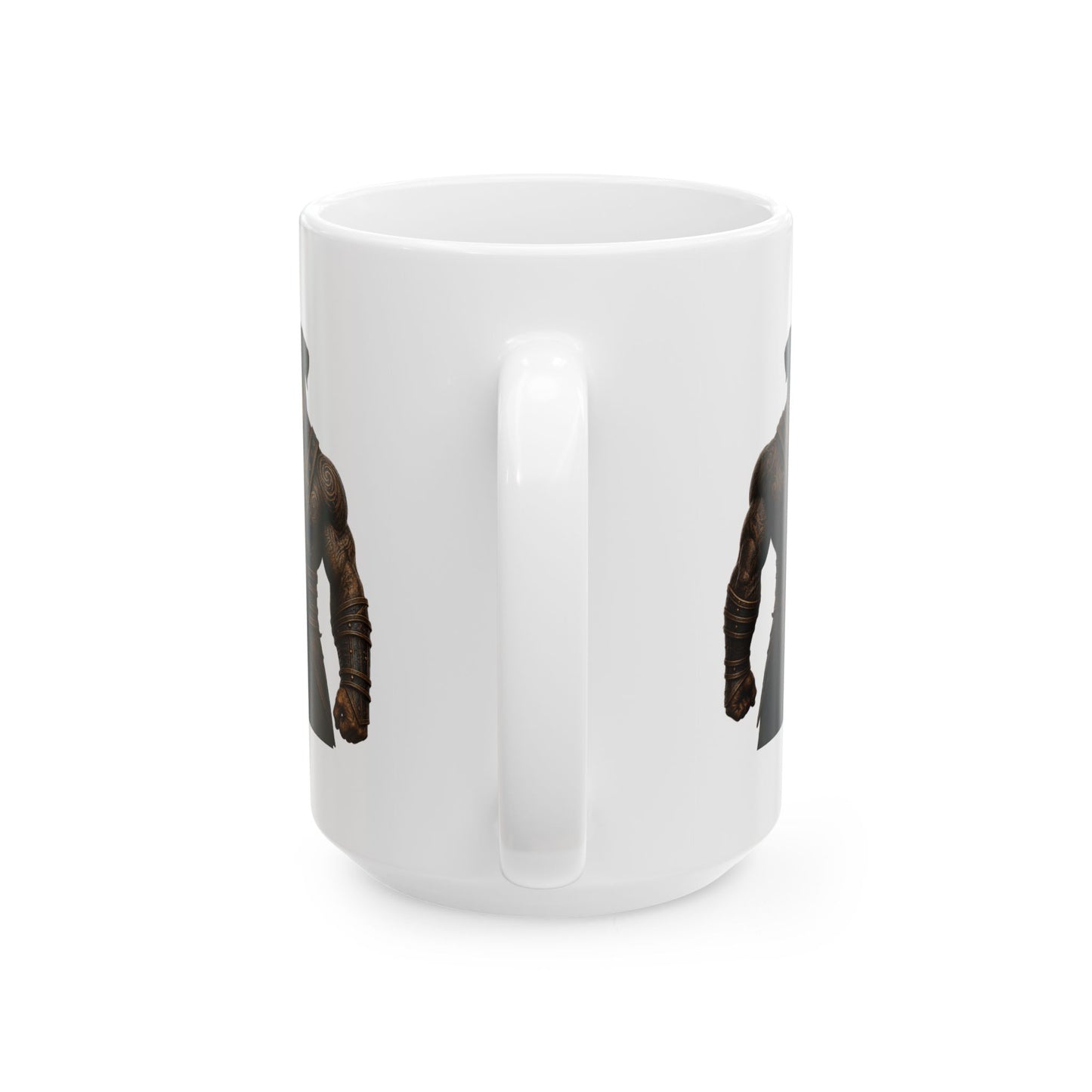 Moe, Warden of Bones: Right Angle™ Ceramic Mug