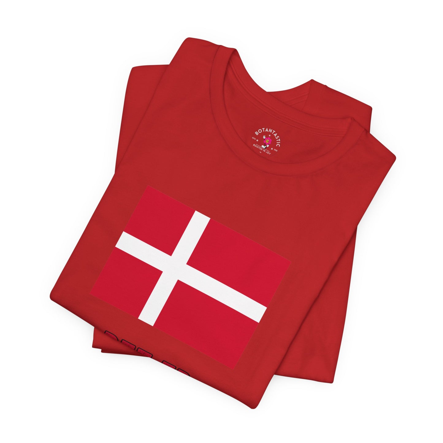 Danish Flag Tee – "Det er en dansk ting" Graphic T-Shirt